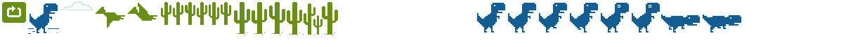 Dino Chrome Online Game Sprite 1